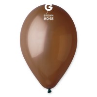 Балон кафяв 26 см, 100 бр.