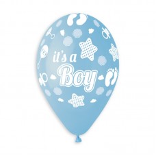 Балон с принт It's a boy, 33 см, 100 бр.
