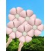 Фолиев балон Маргаритка цветна, 48х60 см - розова