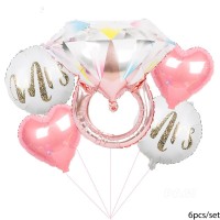 Фолиев комплект Mr&Mrs с пръстен