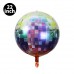 Фолиев балон диско топка, 22'', Multicolor, 56 см