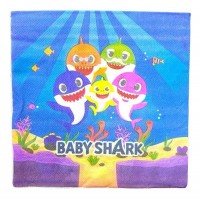 Парти салфетки "Baby Shark"