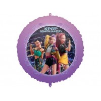 Фолиев балон K - POP, кръг, 46 см