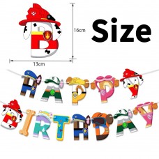 Банер HAPPY BIRTHDAY - ПЕС ПАТРУЛ