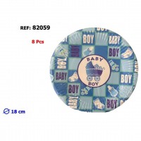 Парти чинии "Baby boy" 