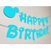 Банер HAPPY BIRTHDAY Мики Маус - СВЕТЛО СИНЬО