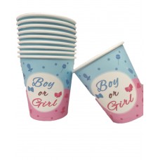 Чаша BOY OR GIRL, 10 бр., 200 мл