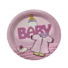 Чиния Baby GIRL, 10 бр., 18 см