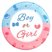 Чиния  BOY OR GIRL, 10 бр., 18 см