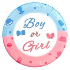 Чиния  BOY OR GIRL, 10 бр., 18 см